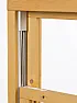 wood window, alum track |  A picture would be worth a national debt worth of words.That said, I used to...