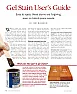 Wipe on Gel Stain  |  i have never used a gell stain  what are the constituents does it dry completey...