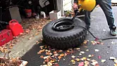 Clare, Xeno.... did you ever have a batch of tires that just wouldn't seal after the final bead? |  I've done that redneck trick and it certainly does work.  Where that video...