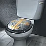 INSPIRATION - Gothic Toilet Seat |  http://www.thegreenhead.com/imgs/Gothic-Commode-Seat-1.jpg     This just strikes...