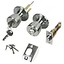 Round door handle |  It's called a key-in-knob lock or just a knob lock and is very common in...