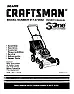 self-propelled mower won't propel |  I've got a Craftsman mower (917.372852, roughly ten years old or more))...