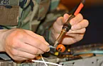 sweating copper part 2  |  Try the paste flux by Oatey, others. it sticks around until solderdisplaces it,...