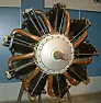 Youtube: how a radial engine works  |  https://en.wikipedia.org/wiki/Rotary_engine No flywheel = lighter. No aircraft...