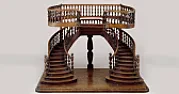 Tiny, Perfect Staircases Made by the 'compagnons'  |  https://www.atlasobscura.com/articles/compagnons-tiny-staircases-models...