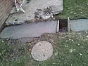 Conservatory wall crossing a drain pipe  |  Hi, Just wanted to run a quick common sense check here: Having a conservatory...