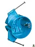 how to remove ceiling junction box from below? |  That I agree with.  You have to wonder about box fill limits and if it really...