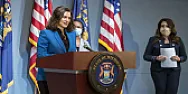 OT. Michigan Governor Reined In  |      The Michigan Supreme Court limited the governor's  emergency powers.    ...