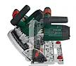 Mains powered circular saw for a left-hander  |  The saw will be up to it, but it will be slower and the cut probably  less...