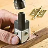 Would you buy a mortise chisel to square off router-cut mortises?  |  Consider also that there are also square cut chisels.  They cut both  sides of...