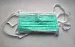 Surgical mask [Wikipedia] |  Although the material of which surgical masks are made will  filter out some...