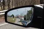 Wing mirrors on cars  |  The first one, Sutton Bank, is signposted as maximum 1:4 / 25%. The second, ...