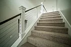 Repairing split timber |  The splits only extend about an inch in from the end of the treadsand although...