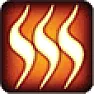 Heater Hustlers from Canton again: HEAT SURGE Roll-n-Glow Fireplace |  Perhaps a bit lighter look at this from the future :)   Winter is the perfect...