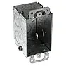 fastening an outlet in a  broken outlet box |  Tough situation.  If the ears on the receptacle extend on to the wall enough it...