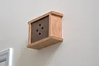Door Bell Chime Cover |  My wife has been asking me (bugging me?) to make her a wooden doorbellchime...