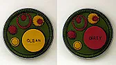 Reversible dishwasher sticker (clean/dirty) |  Many years ago, I used to have a little magnetic sticker in the shapeof a...
