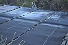 Any suggestions for opening up this fence for infrequent passage?  |  From what I've seen of your fence, you could use a half dozen snap clips    ...