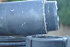 Question just about the order of pipe dope sealant and teflon tape  |  Interesting conclusions.  I noticed a LOT of my threaded fittings are gray...
