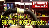 Wet/dry vacuum hose  |  nnection with 2.25" (inner) diameter and no outer diameter (i.e. it's flush ...