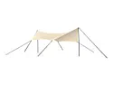 Crivit Shade Sail  |  It looks like some laws of physics are being challenged.XXP=peg into ground...