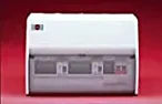 Metal Consumer Unit but with plastic window Compliant? WYLEX NHRS44206  |  The non-combustible enclosure 3rd amendment only came in Jan 2016, so  you...
