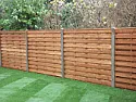 Fence Panels  |  1.   Extend the fence 3ft further than it needs to go.  Not always convenient....