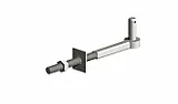 Gate hook security pin  |  Chris Hogg wrote on 31/01/2018 : Not so easy to remove when you need to, but the...