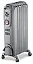 Oil-Filled Electric Radiator Heater |  One heater is heating a 600 square foot area to 70 degrees and theother is in...