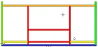 Bookcase "bridge" design: Dado layout questions  |  This is a (very) preliminary design fro a "bridge" to join two bookcase uni ts I...