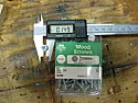 Wood screw shank size  | &laquo; previous thread