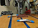 DIY T-Track Hold Downs  |  I finally got around to putting some T-Track in my drill press table. I  had...