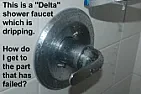 Home shower drip repair (how do I get the Delta faucet apart)? |  Hi Big Jake,You were right on the money. On all counts! The Delta Monitor...