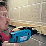 placing a hock in concrete ceiling |  Hi I have bathroom in the basement under the front porch. I removed all the...