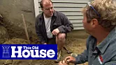 How can I break a large granite rock into smaller pieces? |  I have to put up a fence to keep my son out of my neighbors yard. I don't...