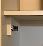 Removing closet shelf |  I am trying to remove this shelf from my closet. There are no visible nails...