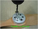 3/4 dowel into a 2 x 2 post  | &laquo; previous thread