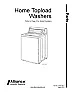 On Topic: washer won't drain or spin |  If i could make one change to washer design, it would be the leveling legs. ...