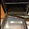 Oven door stuck on one side  |  I have a Delonghi DTC 90 DF oven, I removed the door so I could replace the...