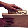 Small radius round over - full size router or laminate trimmer? |  It's still ply even if the interior is particle board or MDF.  Most likely...