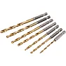 Combined cordless screwdriver and drill  |  You can get drill bits with a 1/4" hexagon end (the same size as  screwdriver...