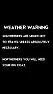 Weather warning  | &laquo; previous thread