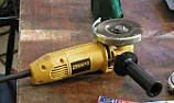 Angle grinder  |  I don't think so. More likely to be air powered. Small high power motors -...