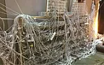 Cannabis farm in Australia - creative power distribution :)  |  The pic is a laugh.  How not to do power distribution. "It was revealed that...