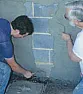 Block wall covering |  I want to cover my exposed cinder block wall on the exterior of my house.  It...