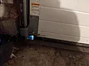 How to fix gap under garage door? |  Other than those trying to be funny;  that's a pretty large opening.  Mine...