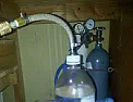 Soda Maker: How long does it take carbon dioxide to diffuse into 4C cold water at 30psi?  |  Anyone know if saturation by carbon dioxide has a time constant?...