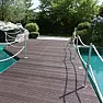 Mounting a shed base using paving slab strips  |  After investigating various ways of building a base for a garden shed on ...