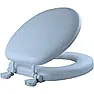 Soft toilet seat.  |  Quit half-stepping and buy a Bemis! http://www.bemisseats.com/ I noticed this...