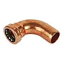 ******* Plumbing  |  My over 40 years old experiance was to steel wool the elbow where it meets  the...